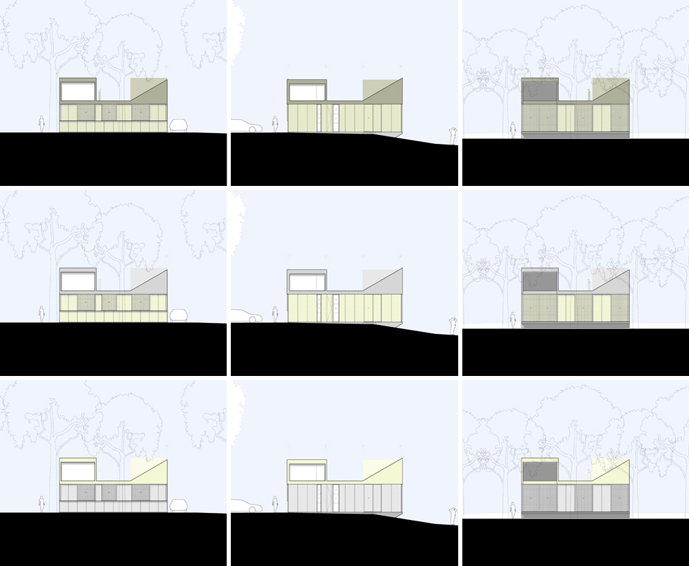 Materials studies for a new off-grid house in the Blue Mountains in development