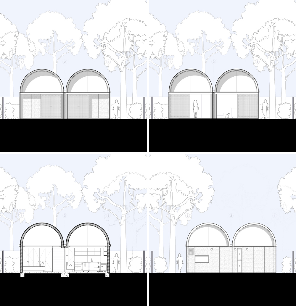 Art Studio Cabin design concepts option