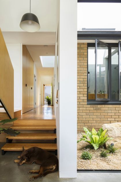 Binary House interior view