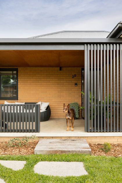 Binary House exterior detail view