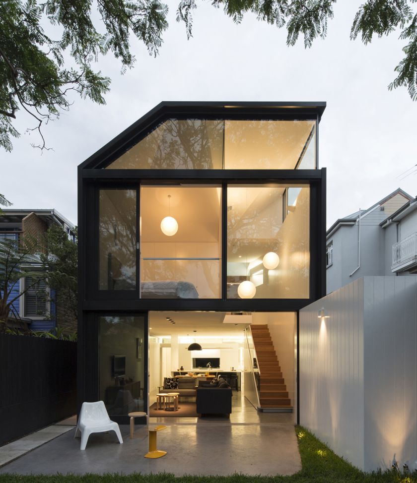 Cosgriff House adjustable louvres opening & closing sequence