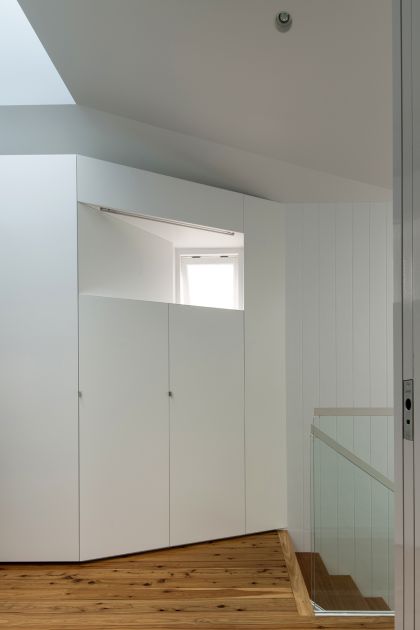 Cosgriff House stair hall joinery