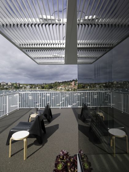 Darling Point Penthouse terrace & pergola