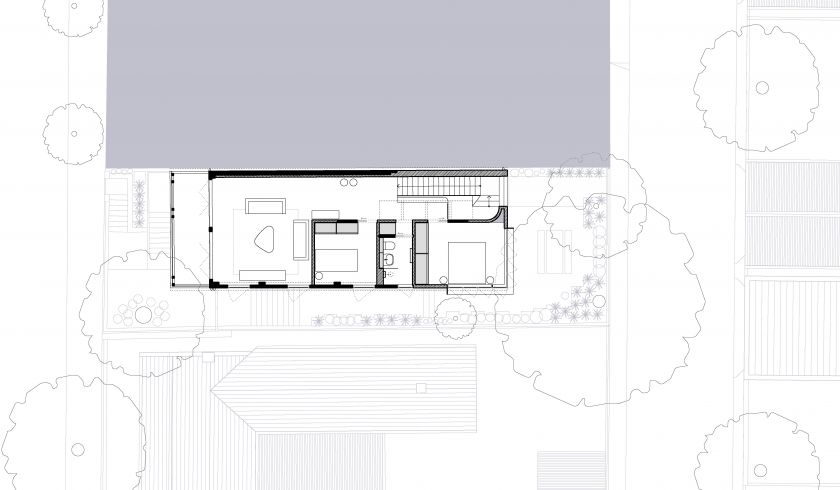 Elliott Ripper House ground floor plan and first floor plan