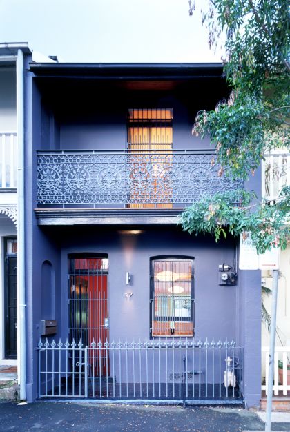 H House exterior front facade