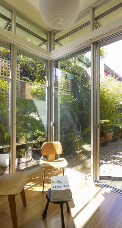 Hird Behan House informal dining area detail view