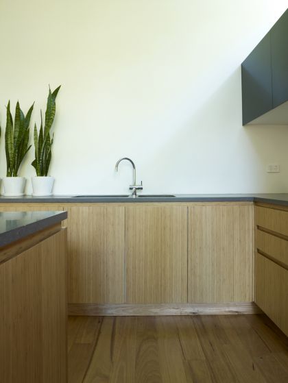 Hird Behan House kitchen joinery detail