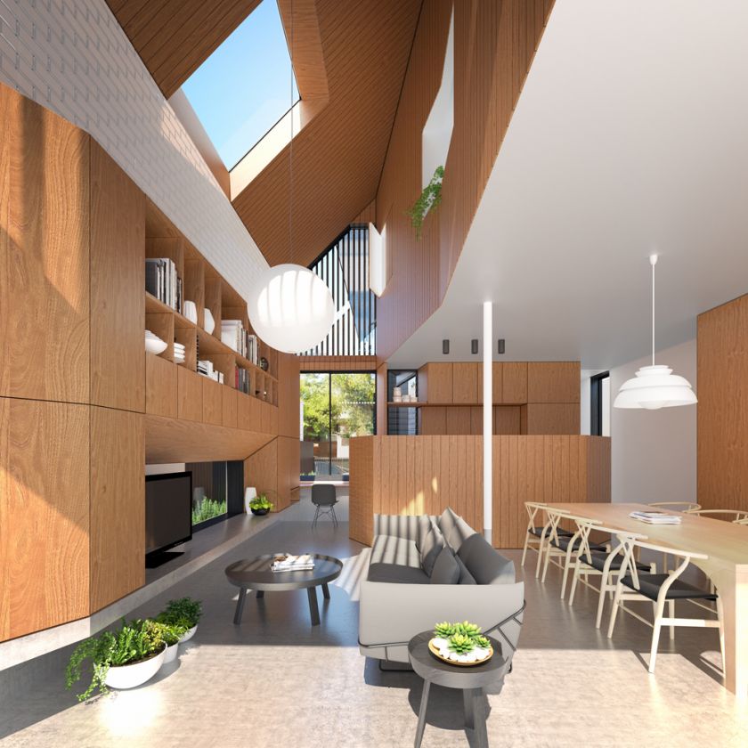 Liu Eland House interior view