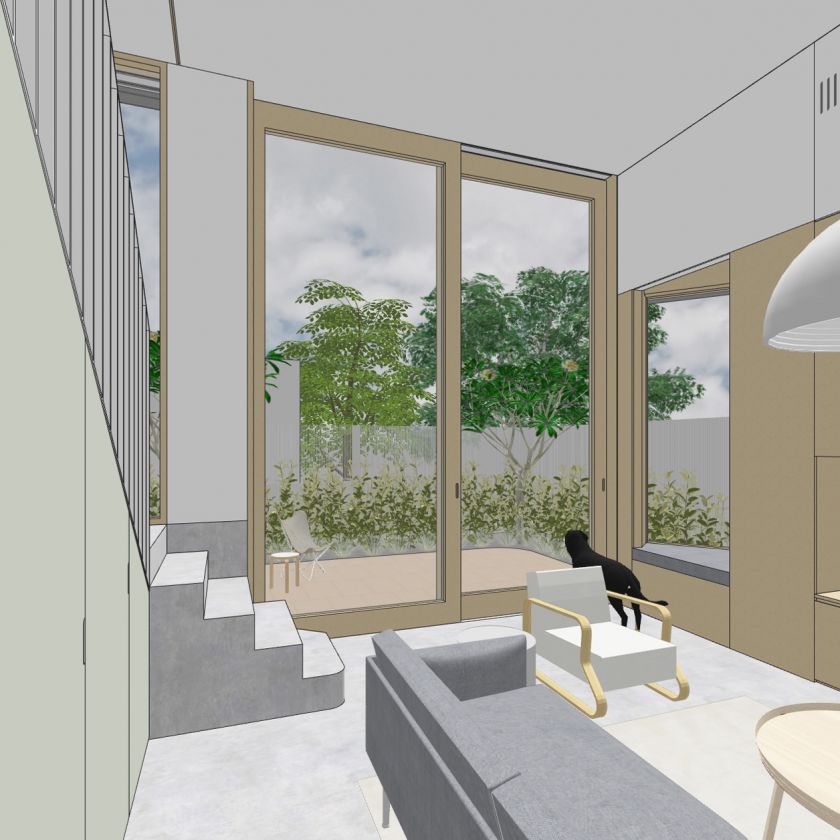 Trafalgar House interior visualisations