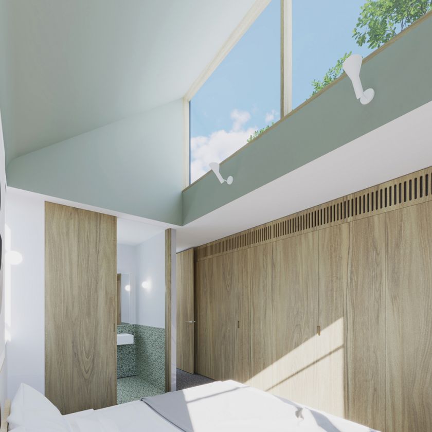 Trafalgar House view of first floor bedroom