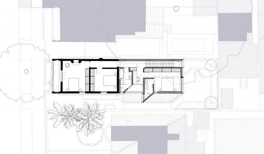 Trafalgar House ground floor plan and first floor plan