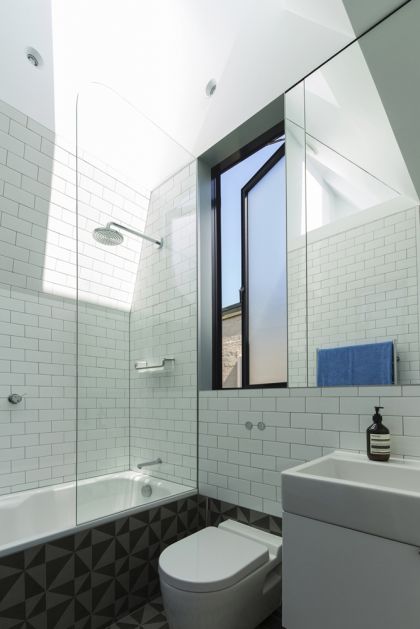 Unfurled House interior view of bathroom