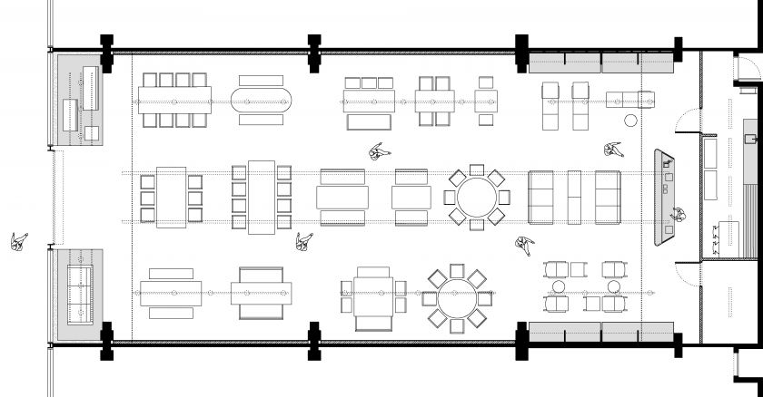 Wintons Teak Showroom floor plan